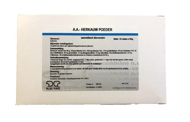 herkauwpoeder-aa-10x80g-diarree-rutgers-bedum herkauwpoeder aa 10x80g diarree-rutgers-bedum