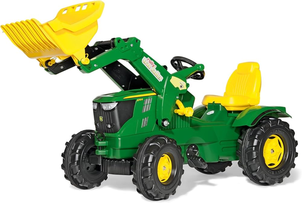 rolly toys john deere 6210r traptrekker