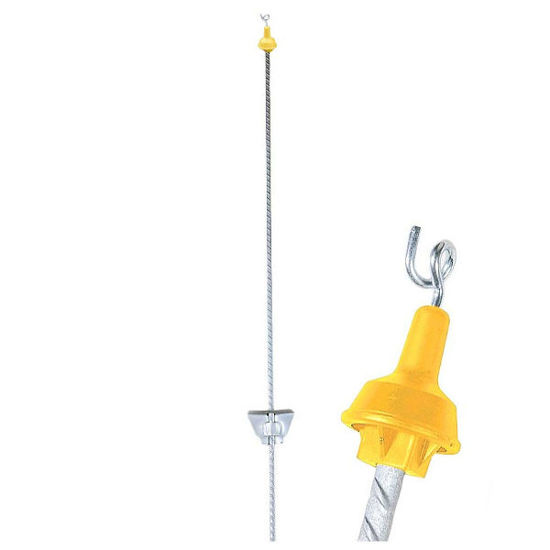 veerstalen paal gele isolator lmb rutgers bedum